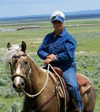 Shery Jespersen with her horse